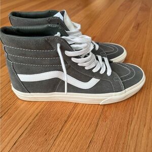 Vans SK-8 Hi Top Men’s Shoes Pewter Brand New